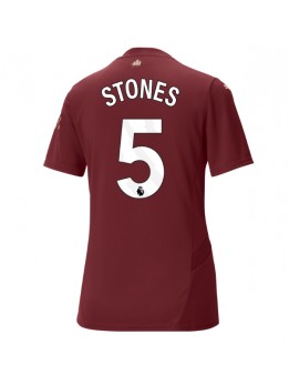 Manchester City John Stones #5 Ausweichtrikot für Frauen 2024-25 Kurzarm